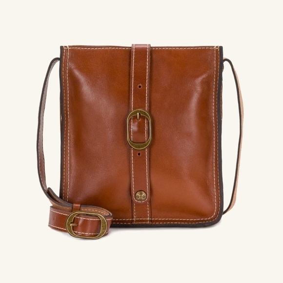 Patricia Nash Venezia Pouch Smooth Leather Crossbody